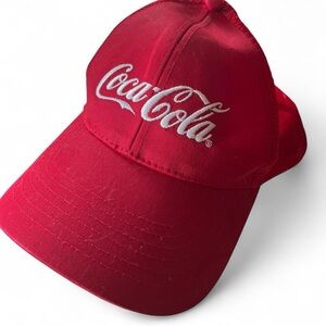Coca-Cola Red Cap with White Logo